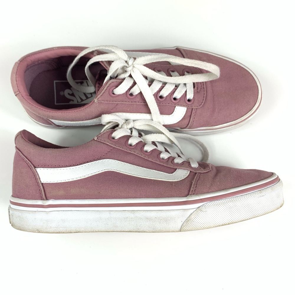 Vans Pink and White